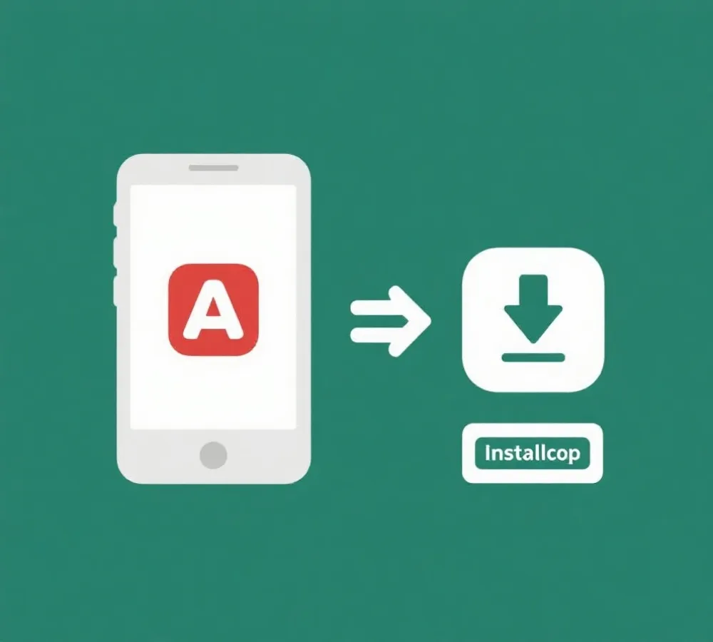 移动端安装与更新示意图